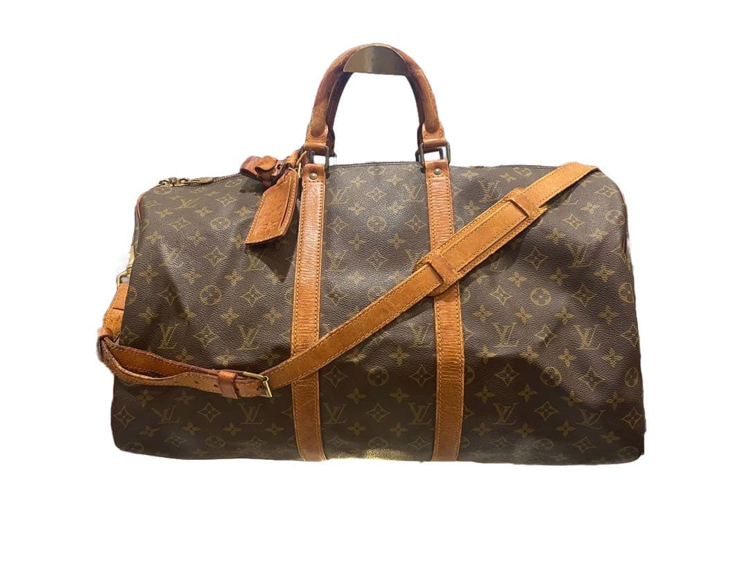 【中古品】 ルイ ヴィトン キーポルバンドリエール50 モノグラム M41416