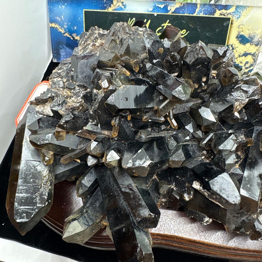 深遥様 モリオンポイントクラスターNo.1220 1.8kg