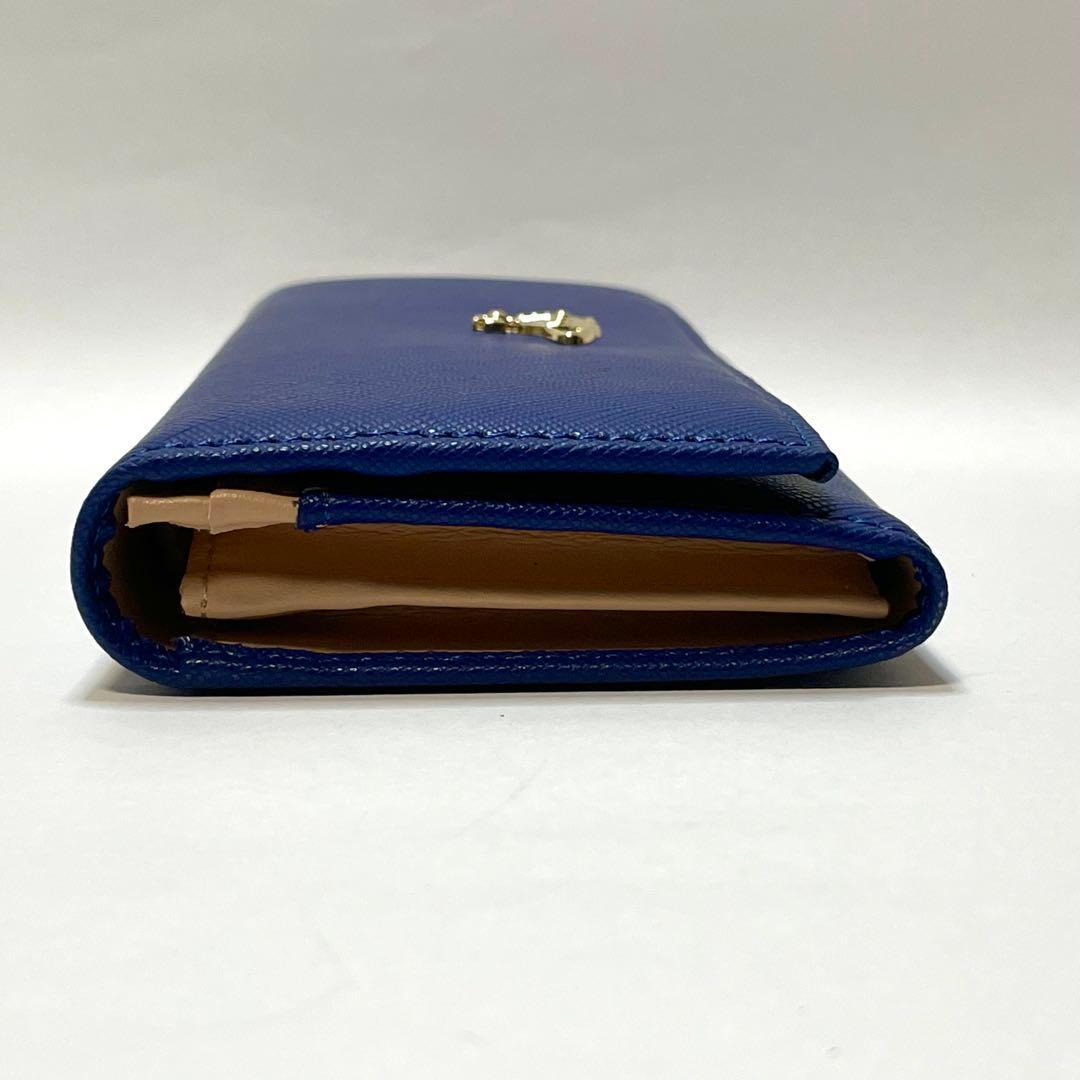 【いちごちゃん】Vivienne Westwood 二つ折り財布 ブルー