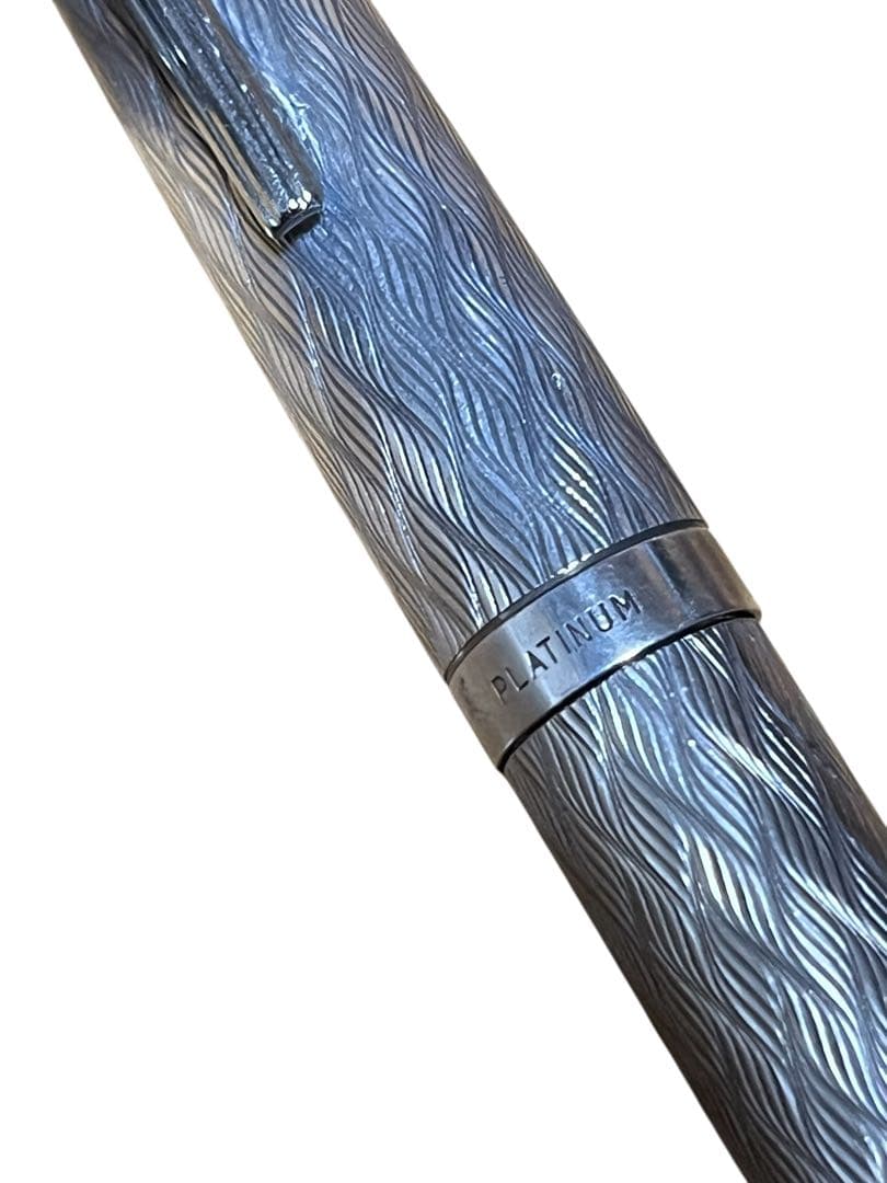 2本セット　プラチナ万年筆 プラチナ・プラチナ（中字） Pt. Alloy