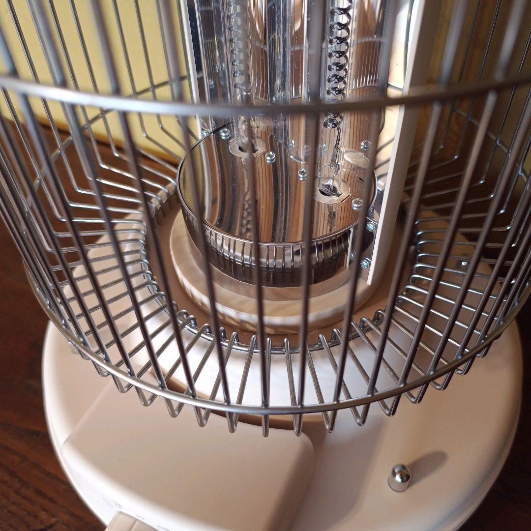 【美品】MODERN DECO レトロカーボン ヒーター ベージュ ストーブ