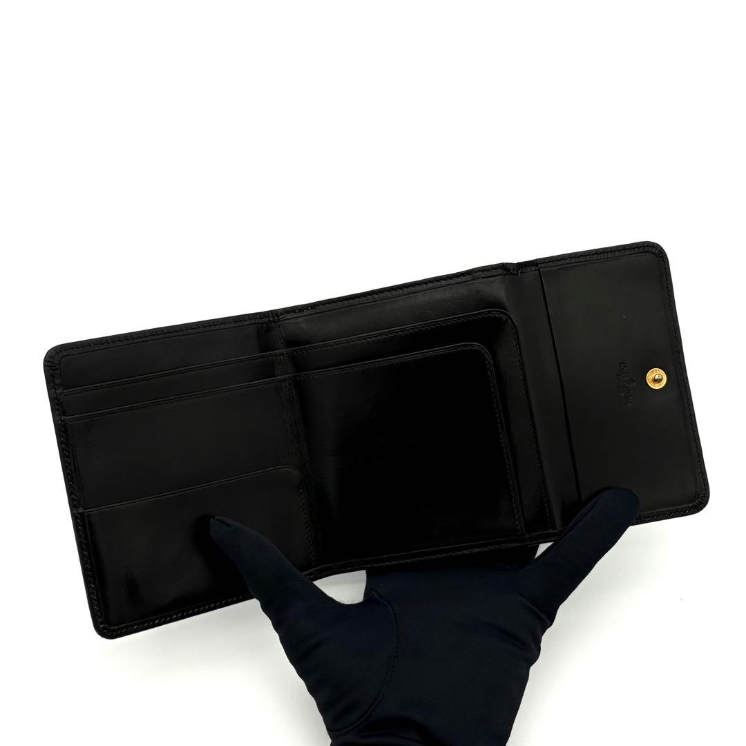 ルイヴィトン 折財布 エピ ノワール カルトクレディ 黒 ブラック 2222