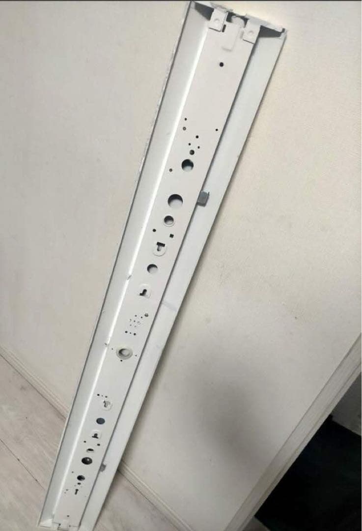 4台セット直付LEDベースライト逆富士型 40W型2灯相当 LED 天井照明器具