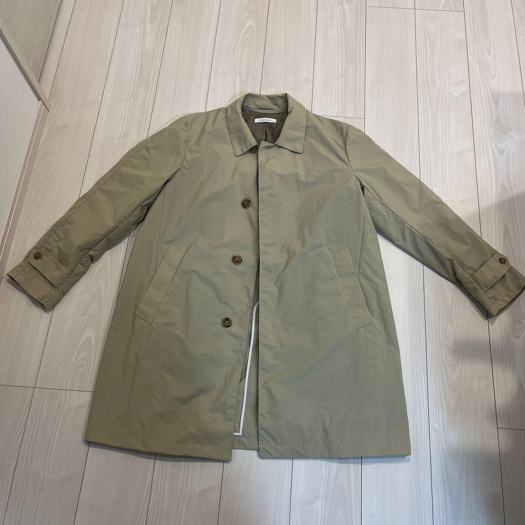 【匿名配送】 BEAUTY&YOUTH パーテックスバルカラーコート ベージュ