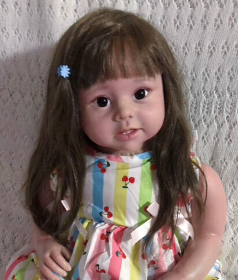 セール☆グラスアイ使用のトドラー　リボーンドール