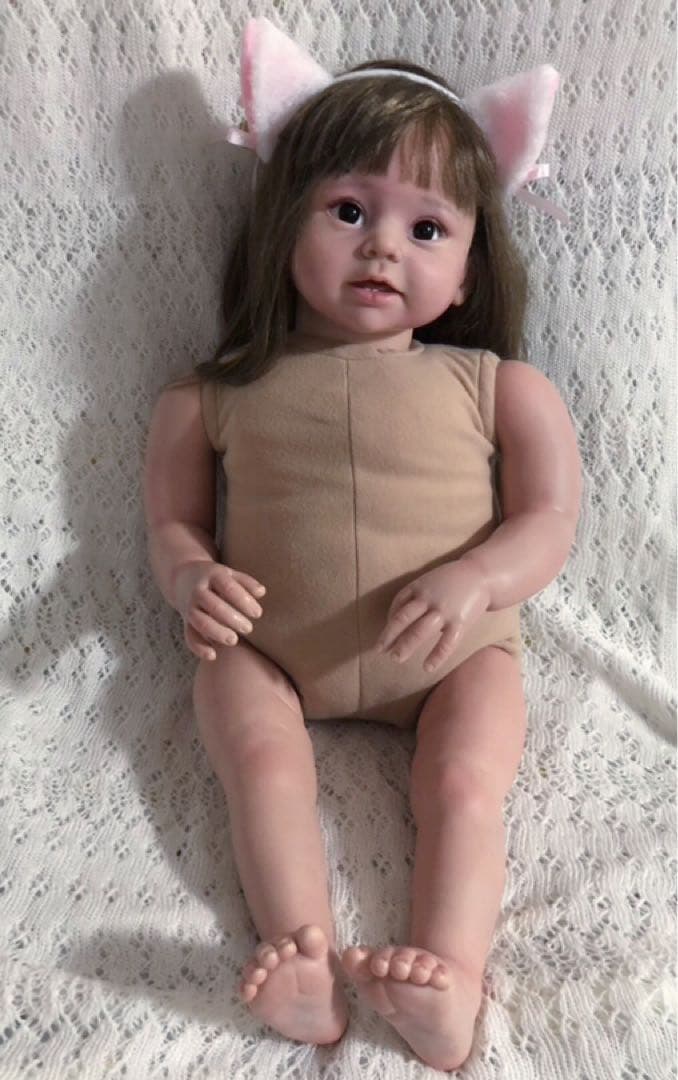 セール☆グラスアイ使用のトドラー　リボーンドール