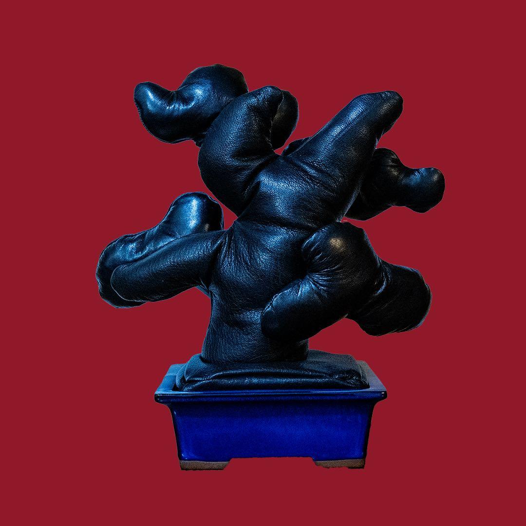 レザー盆栽　leather BONSAI 五葉松　No.02