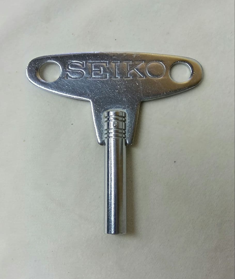 SEIKO セイコー　ゼンマイ式置時計　アンティーク 昭和レトロ　ボンボン時計