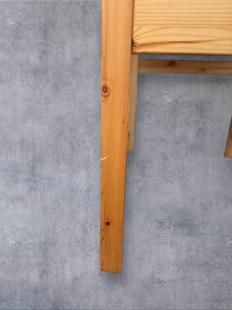 無印良品 パイン材デスク ナチュラル 机 無垢材 幅86cm