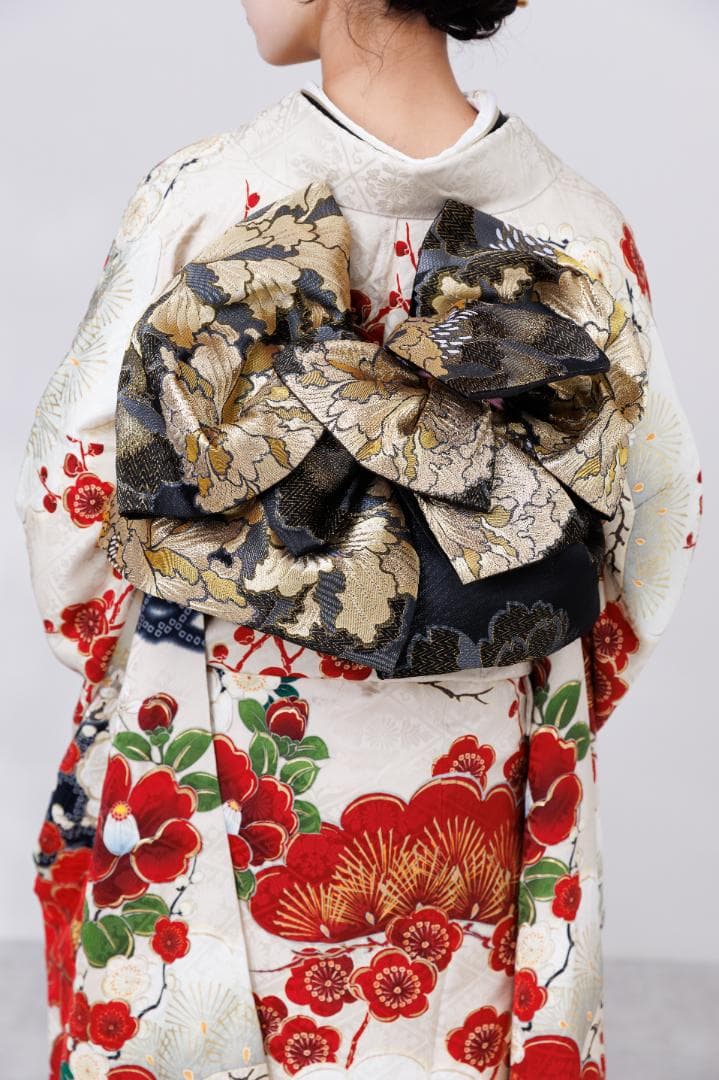 ≪美品≫正絹　振袖9点フルセット【849】【155cm~165cmの方用】