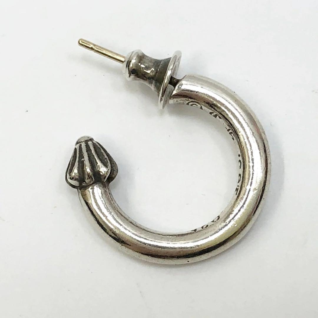 CHROME HEARTS クロムハーツ　シルバー　フープピアス