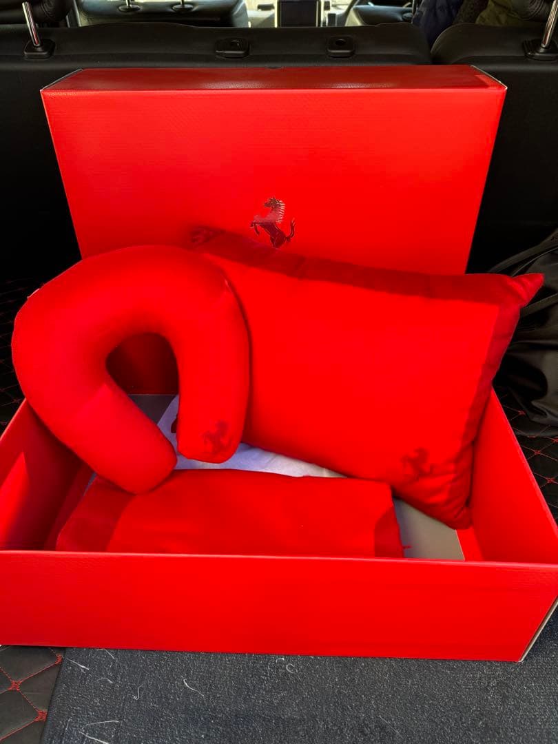 Ferrari プロサングエ　トラベルキット　フェラーリ　ブランケット