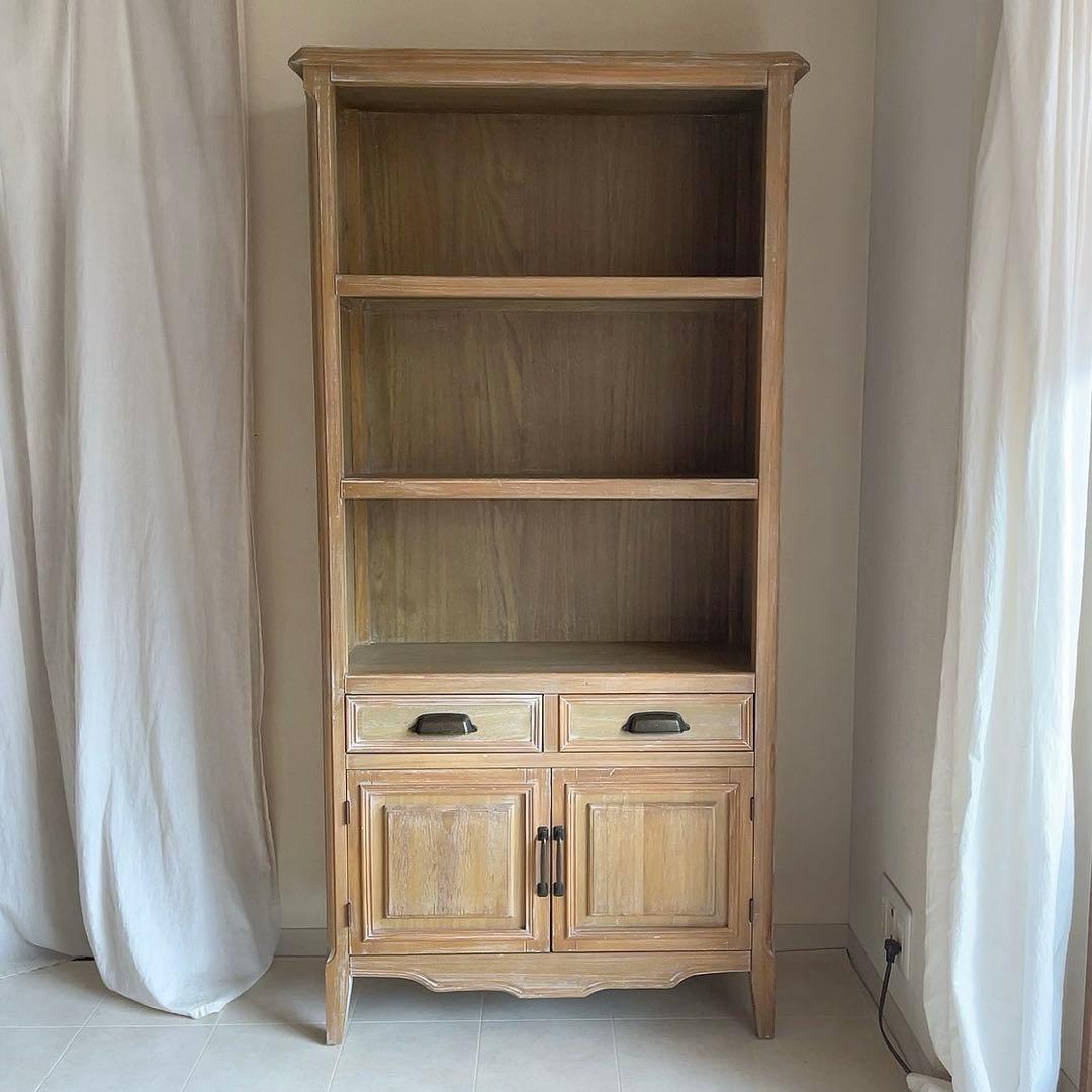 アンティーク　シャビーシック　フレンチシャビー　北欧　フランス　シェルフ　飾り棚