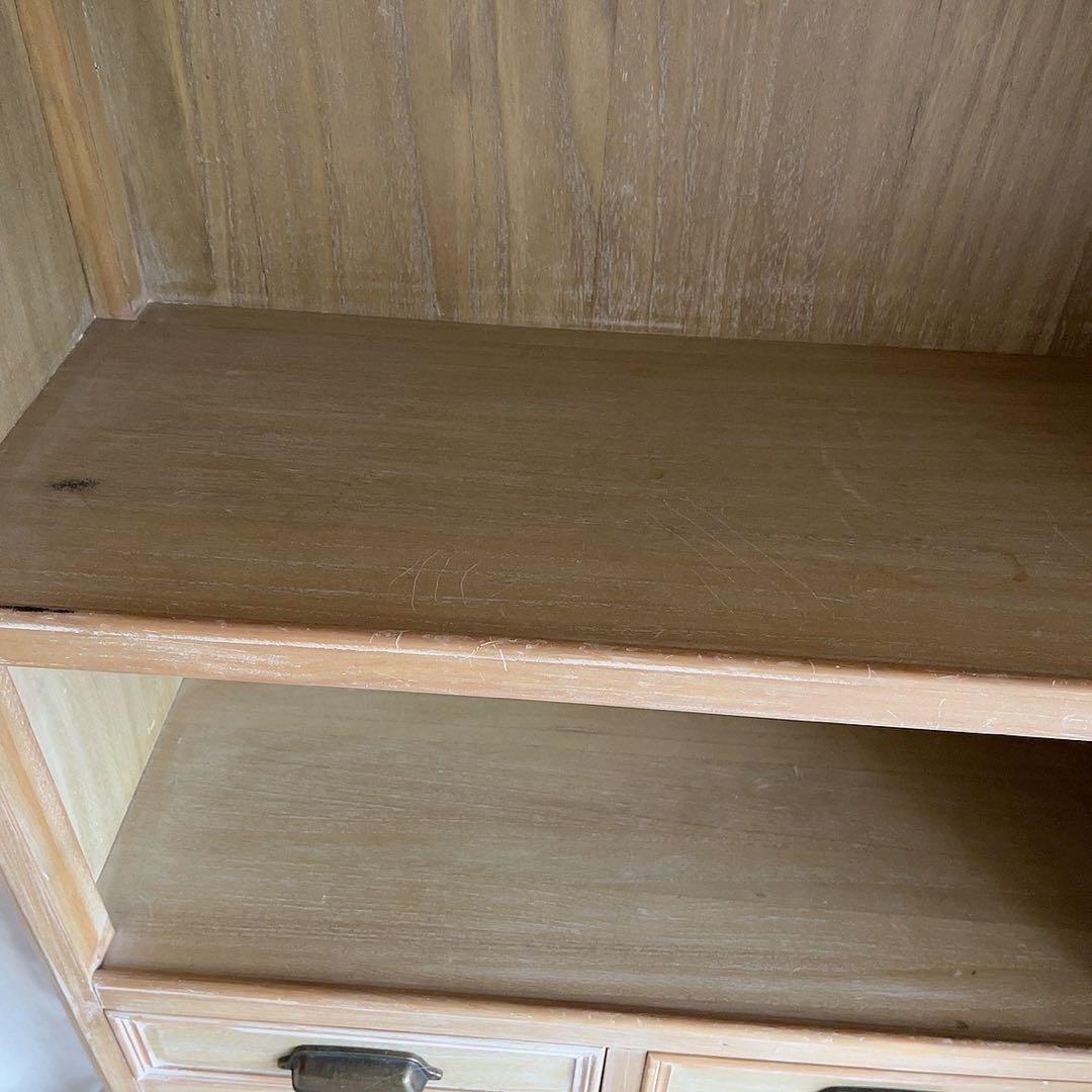 アンティーク　シャビーシック　フレンチシャビー　北欧　フランス　シェルフ　飾り棚