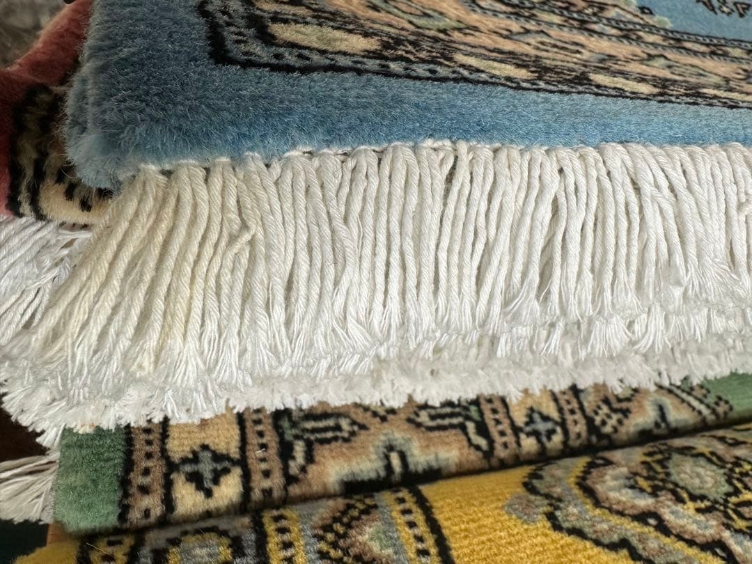 パキスタン段通 マット ラグ ②