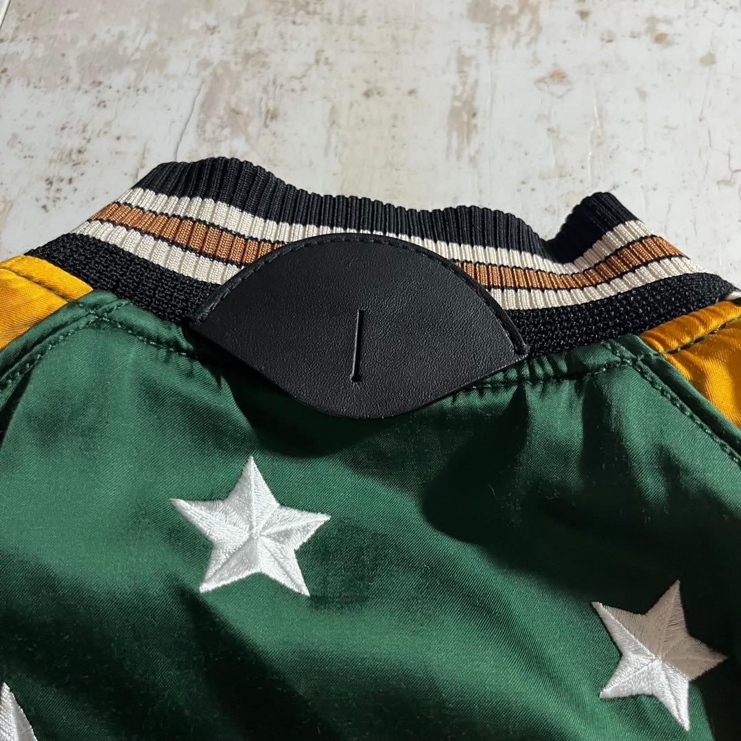 COACH コーチ アイスクリーム リバーシブル MA-1 スカジャン ブルゾン