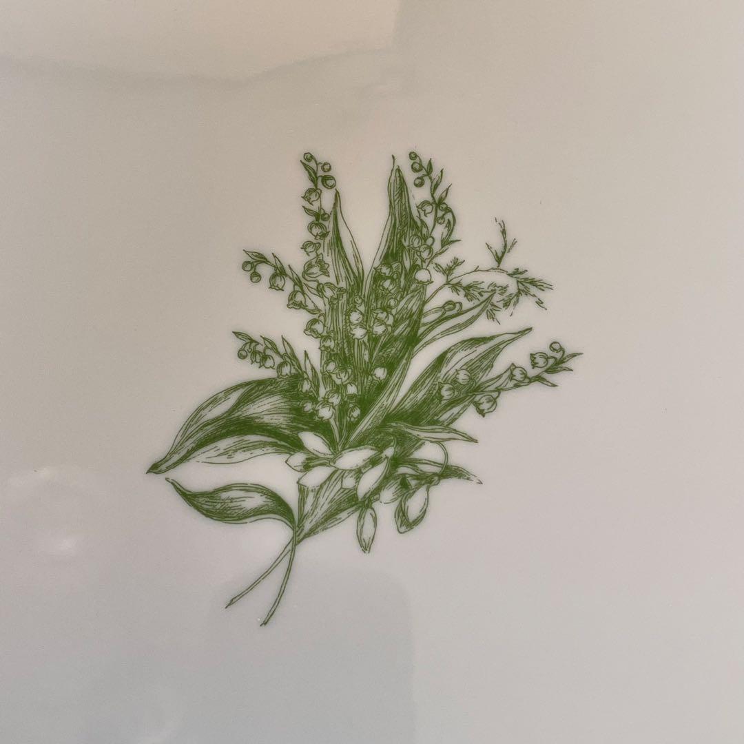 【希少品】DIOR★ニューリリーオブザバレー★ディープラウンドプラッター