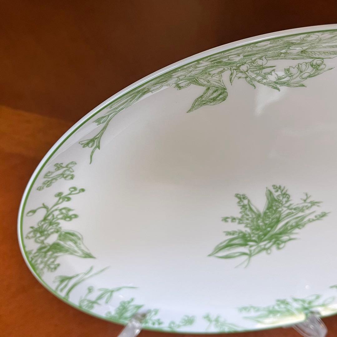 【希少品】DIOR★ニューリリーオブザバレー★ディープラウンドプラッター