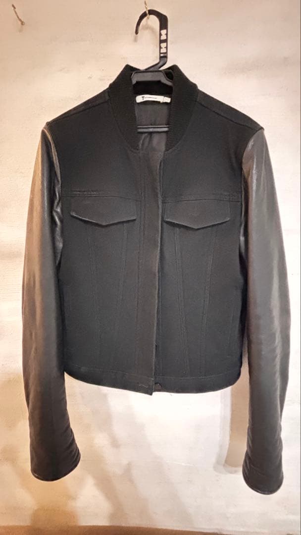 Alexander wang レザードッキングジャケット