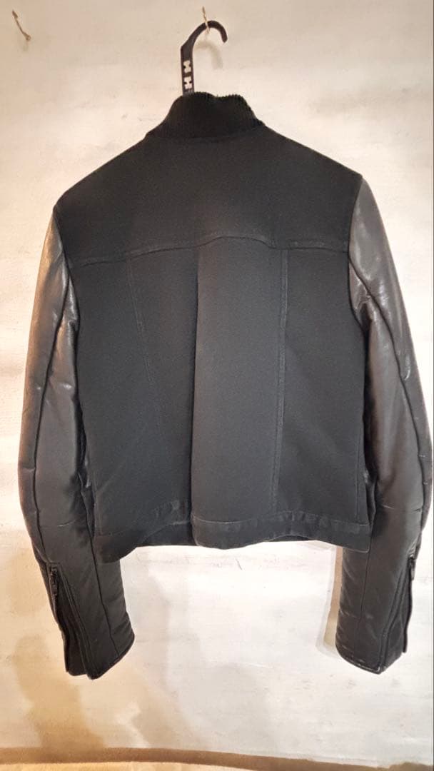 Alexander wang レザードッキングジャケット