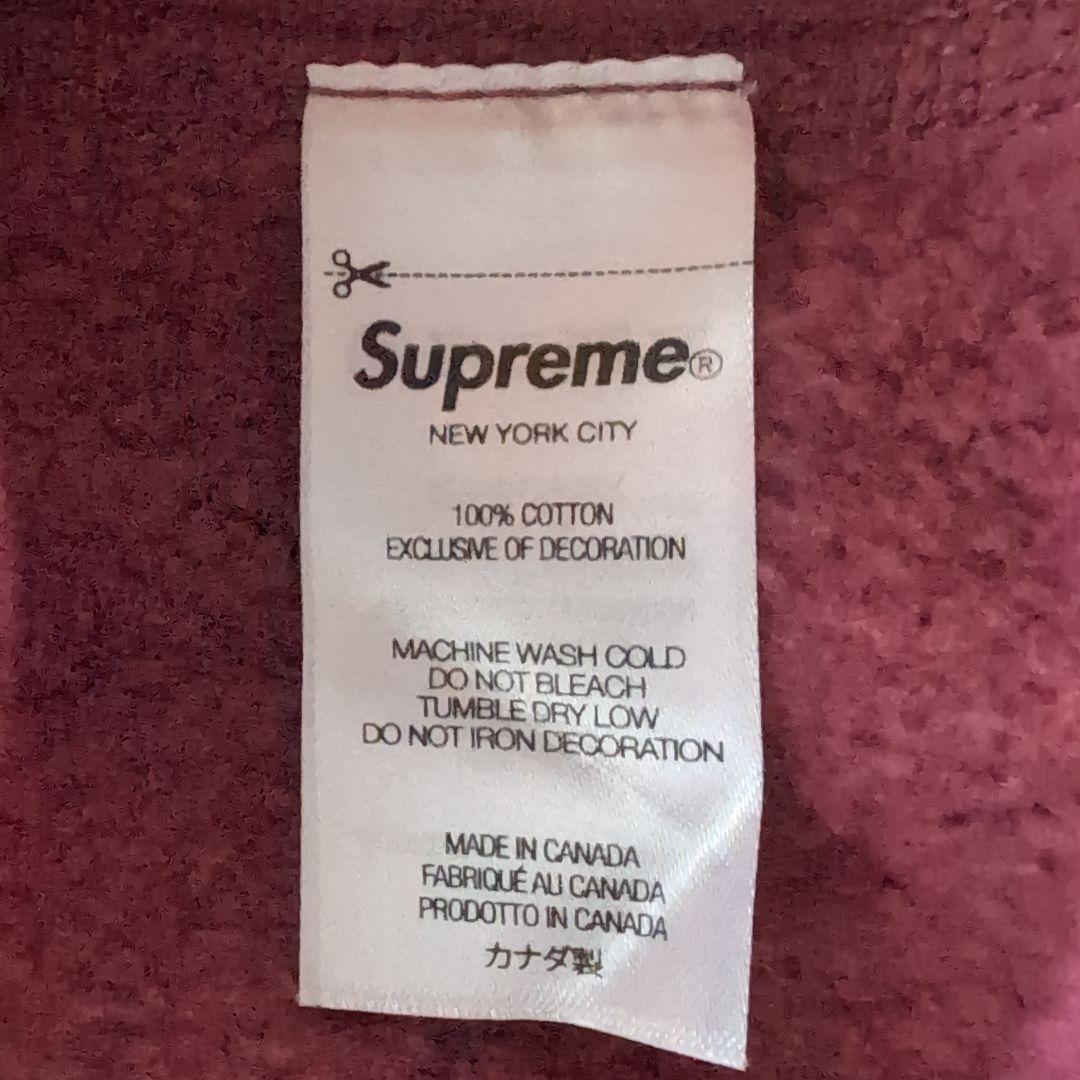 トップス Supreme Box Logo Hooded Sweatshirt Plum