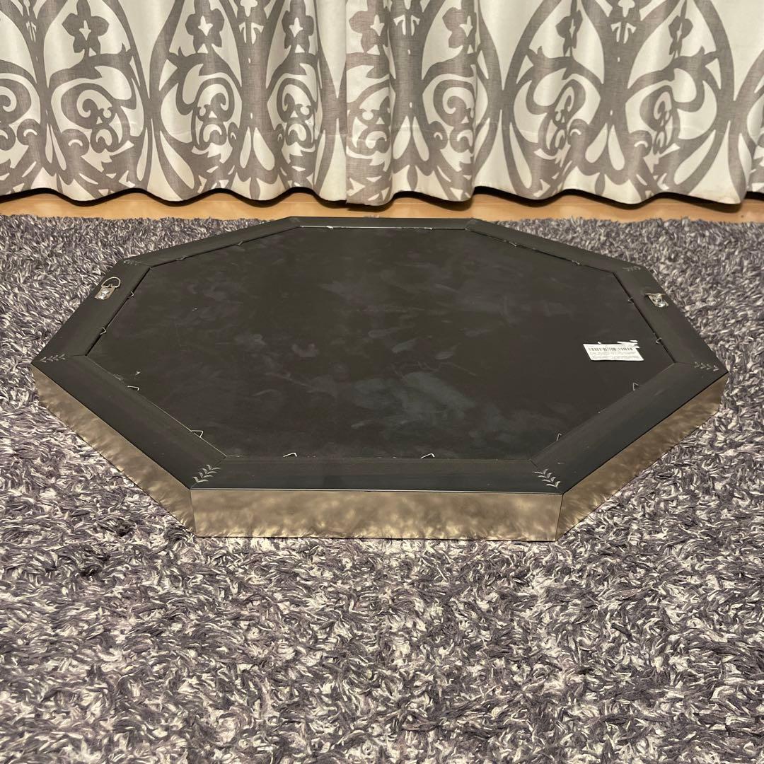 ZARAホーム　八角　壁掛け鏡