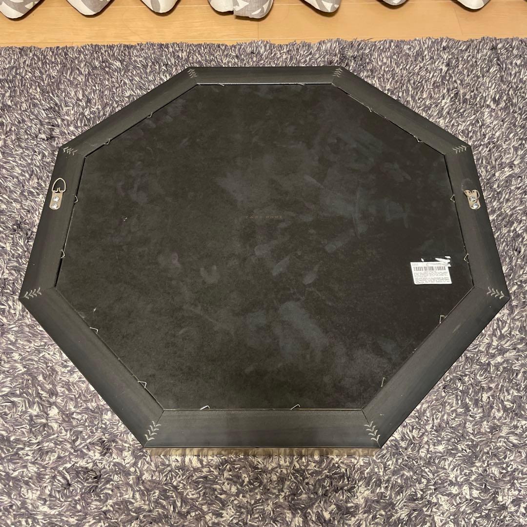 ZARAホーム　八角　壁掛け鏡