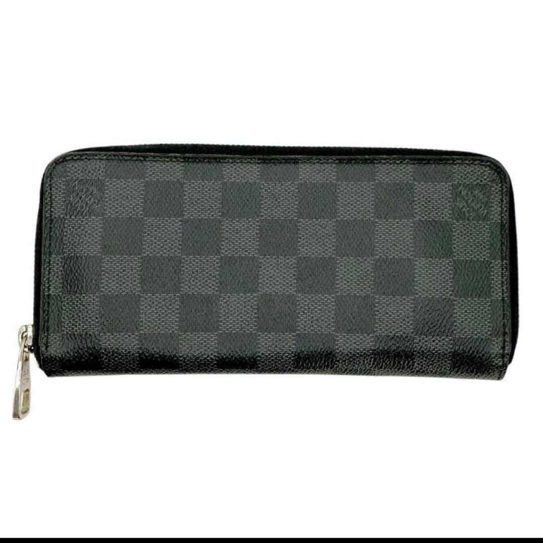 美品✨LOUIS VUITTO ジッピーウォレット　ダミエ　グラフィット　長財布