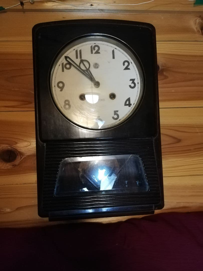 ❪昭和❫レトロの稼働、愛知時計ゼンマイ時計