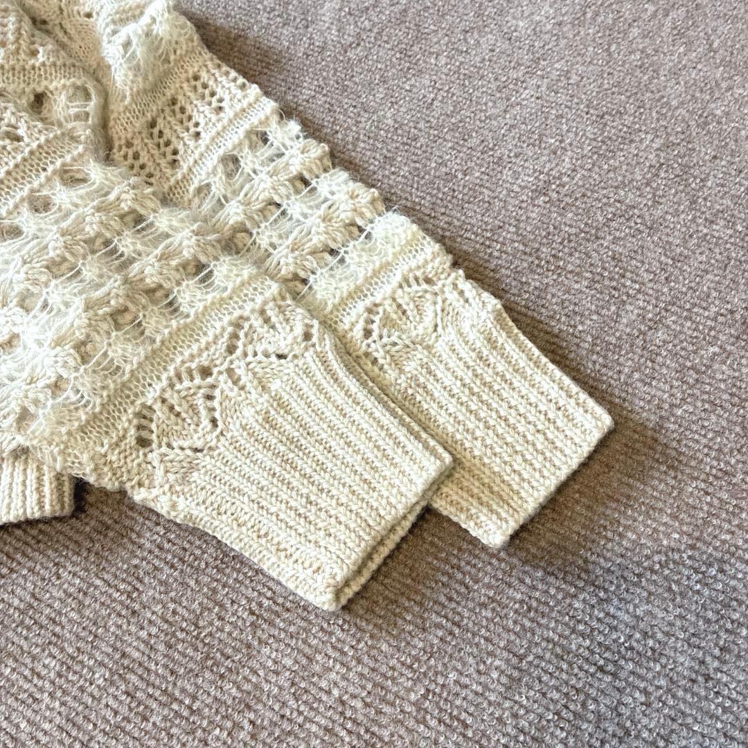 新品 イザベルマラン エトワール♡モヘア 透かし編み ニット 希少サイズ 40