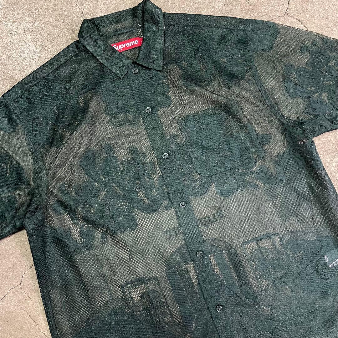 トップス Supreme Last Supper Lace S/S Shirt L