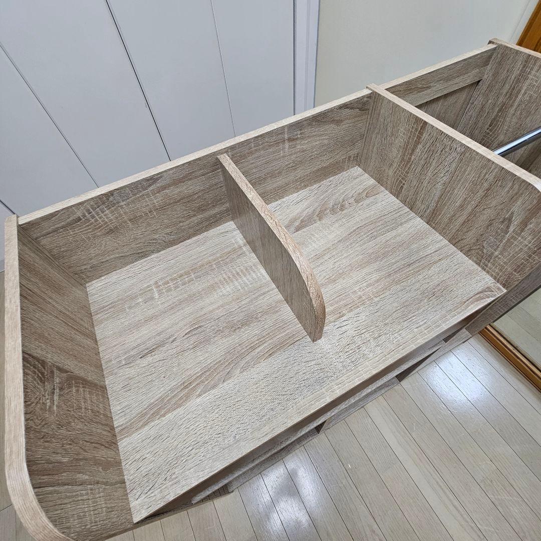 Cacao ランドセルラック おしゃれ 収納 棚 幅93cm ワイド 木製