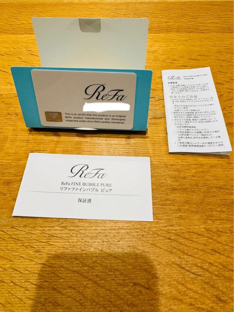 Refa ファインバブルピュア　シャワーヘッド