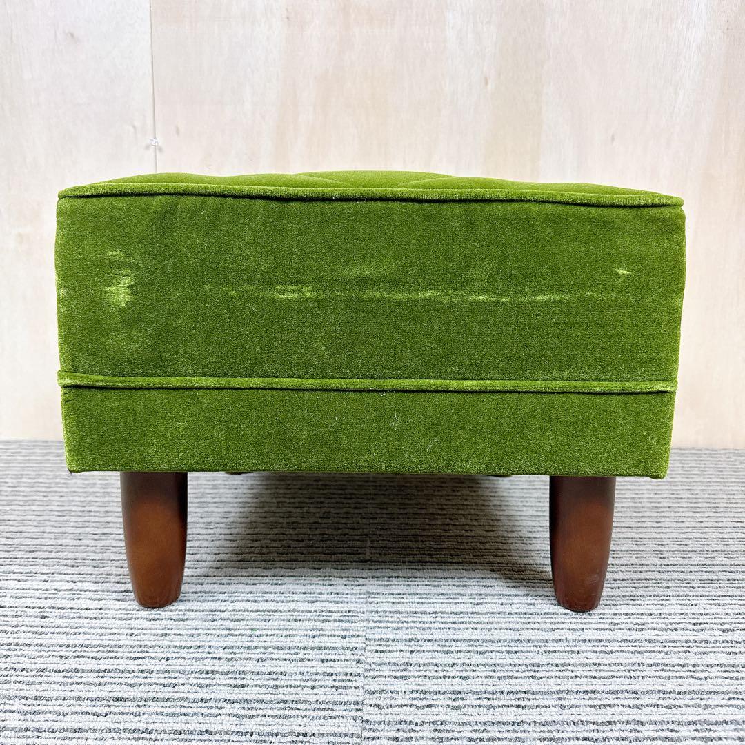 カリモク60 Kチェア オットマン モケットグリーン 【送料無料】 カリモク