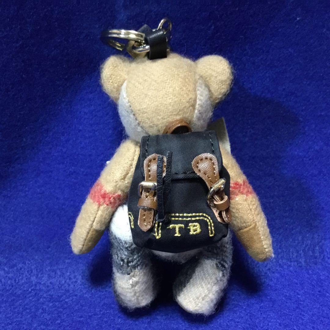バーバリー テディベアチャーム　トーマスベア　リュック付き
