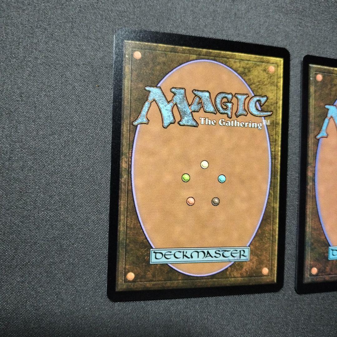 記憶の欠落　直筆サイン　ノーマルFOIL　２枚　MTG サインド　日本画　STX