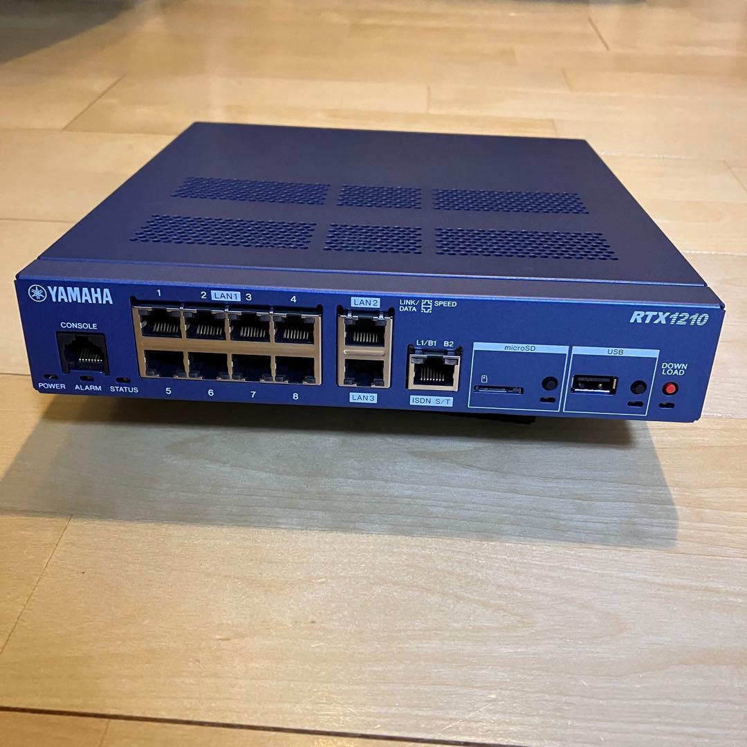 YAMAHA RTX1210 初期化済み VPNルーター