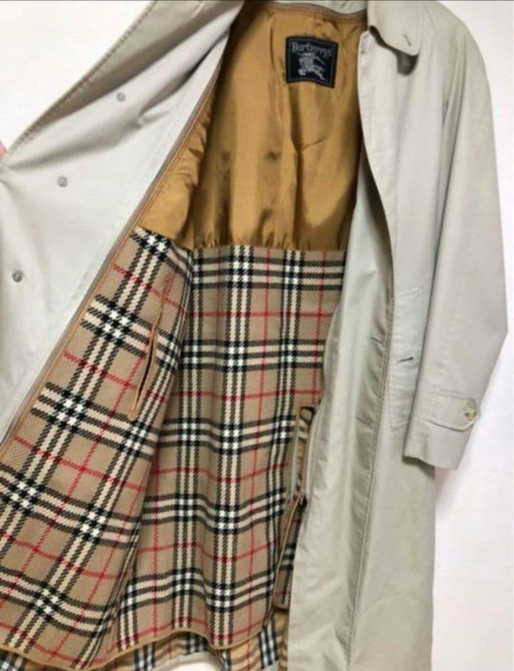 d*9様 【美品】Burberrys バーバリー ステンカラーコート ライナー付