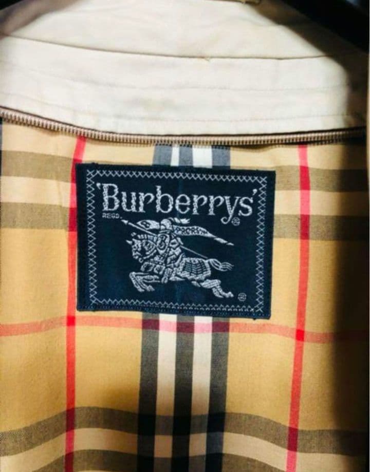 d*9様 【美品】Burberrys バーバリー ステンカラーコート ライナー付