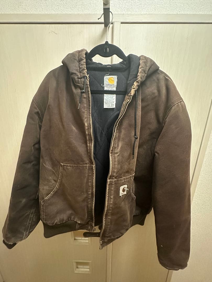 Carhartt J130 ダークブラウンジャケット L
