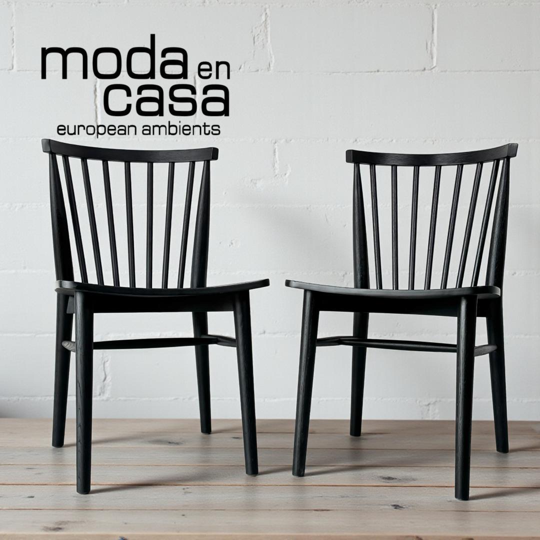 スケッチ モーダエンカーサ REQUIN ダイニングチェア 2脚セット オーク材