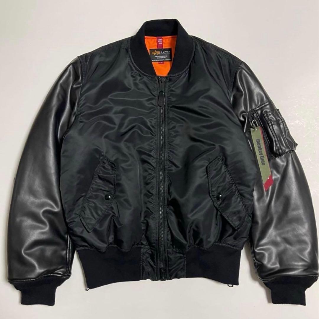 ALPHA × monkey time FLTR SLEEVE MA1（XL）