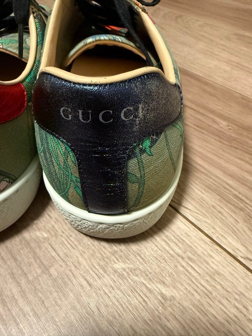 GUCCI カラフル花柄 スニーカー