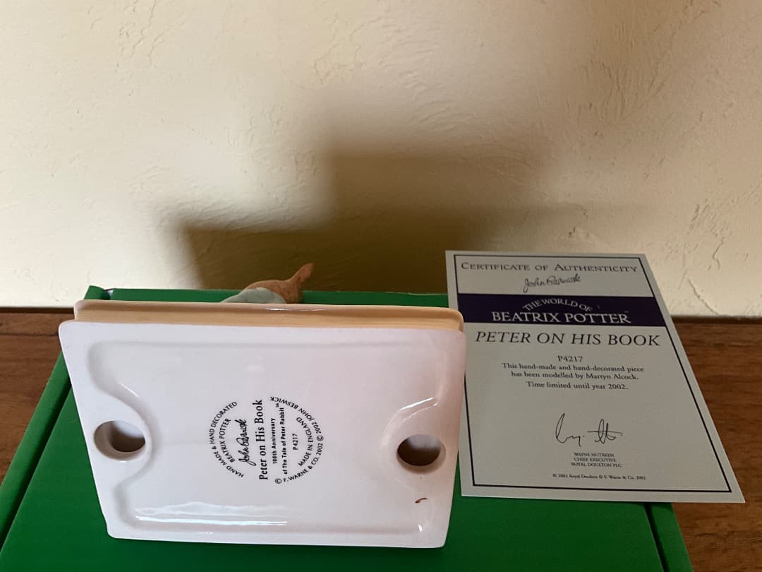 < perumocyan>100周年記念ピーターラビット　ベスウィック