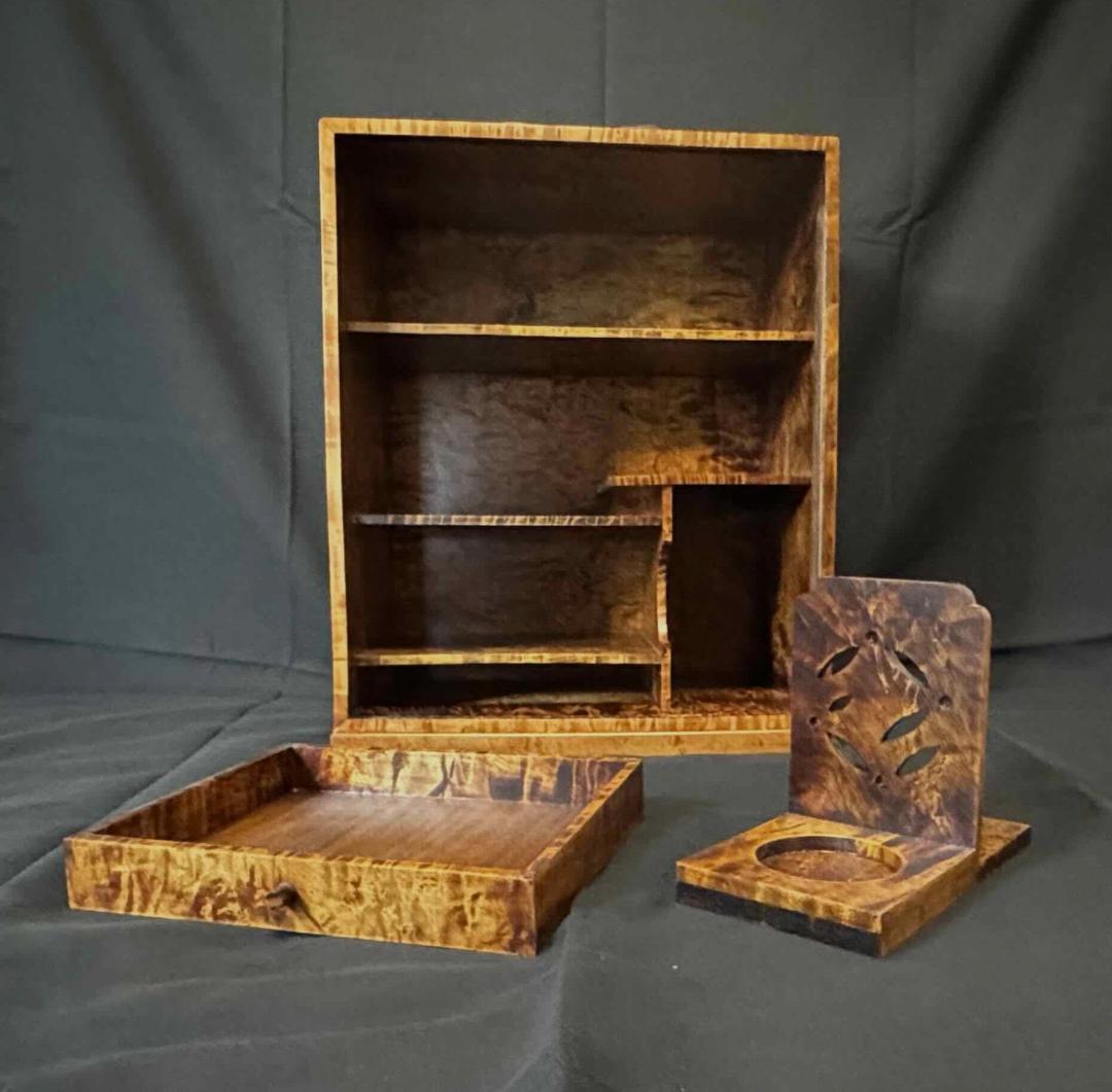 ★★玉杢 無垢 中国 器局 唐木 黒檀 瓢箪摘 煎茶道★★