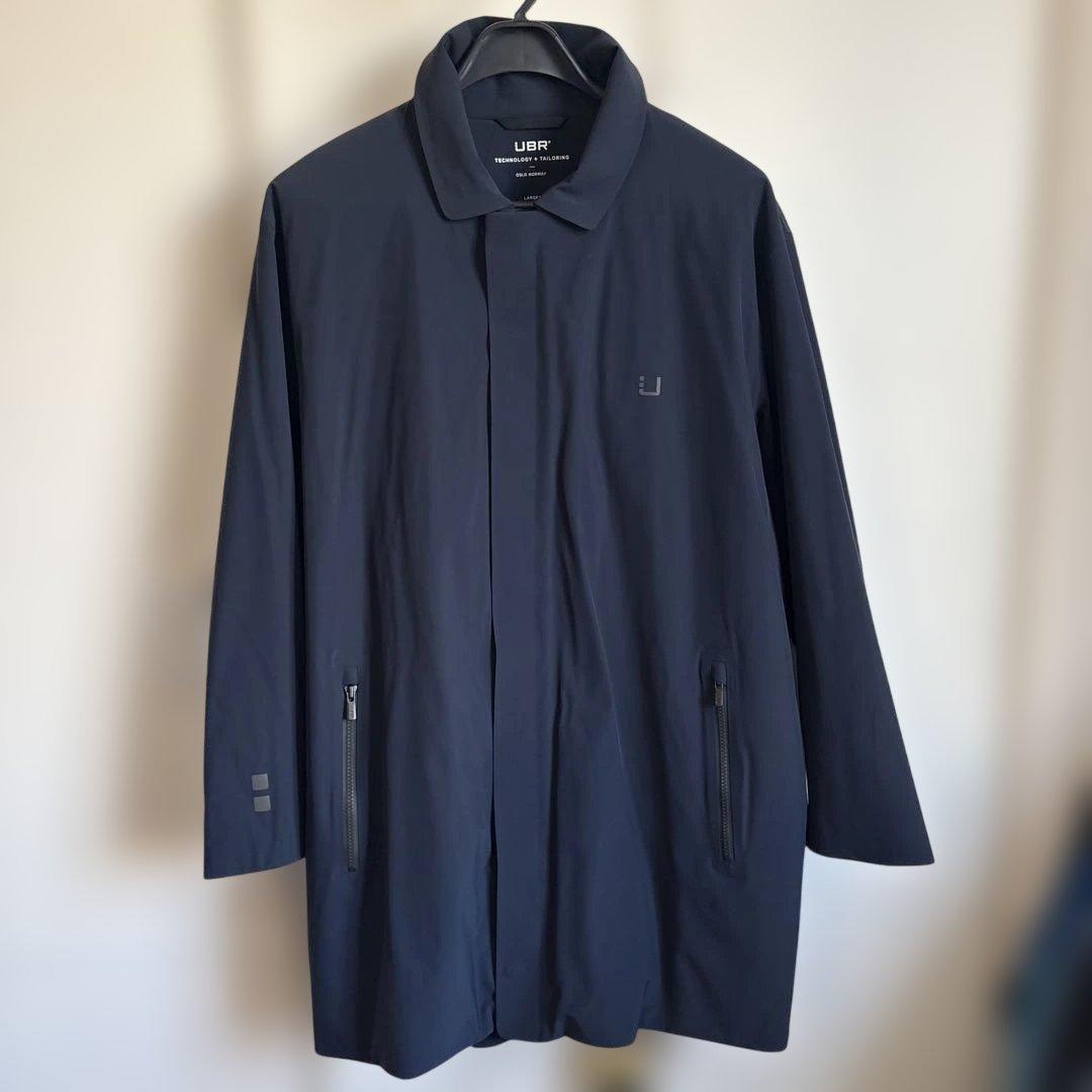 UBR / Regulator 中綿 ステンカラーコート　L ネイビー