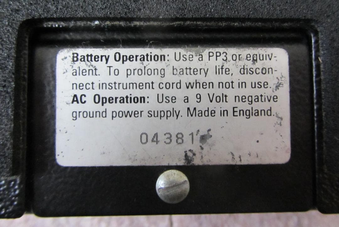 Marshall　Guv'nor　Ｓ／Ｎ4000番台　MotorolaT072C