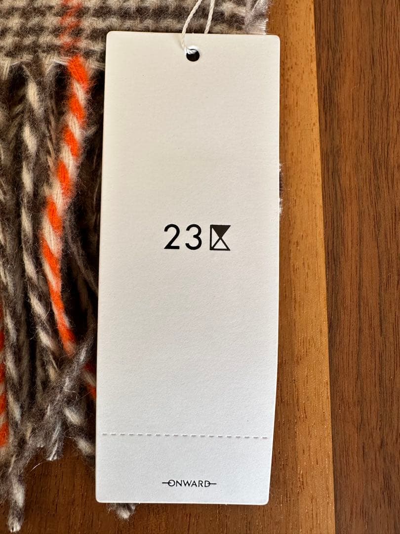 週末お値下げ　新品未使用　23区カシミヤ100% マフラー