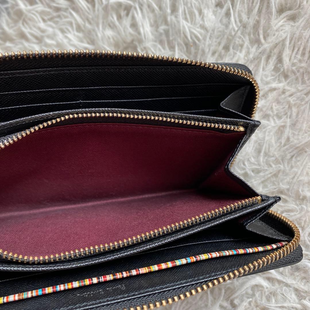 ♡Meguten♡Paul Smith ジップストローグレイン　長財布