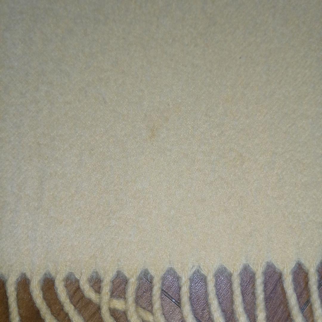 12　エルメス　ストール　大判　ロイヤルクリーニング済み　70×169　イエロー